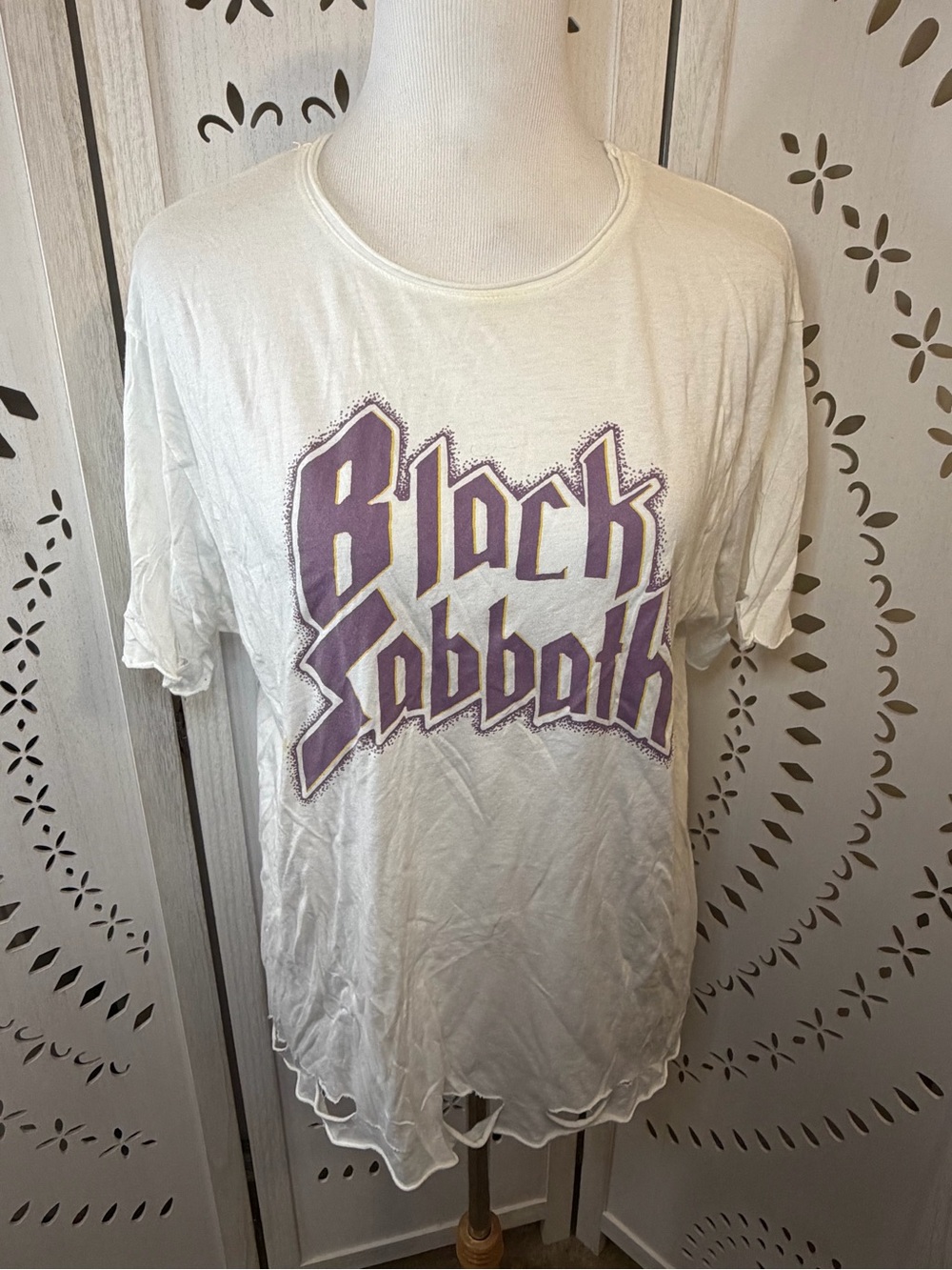 Black Sabbath Daydreamer Distressed Short Sleeve Tee